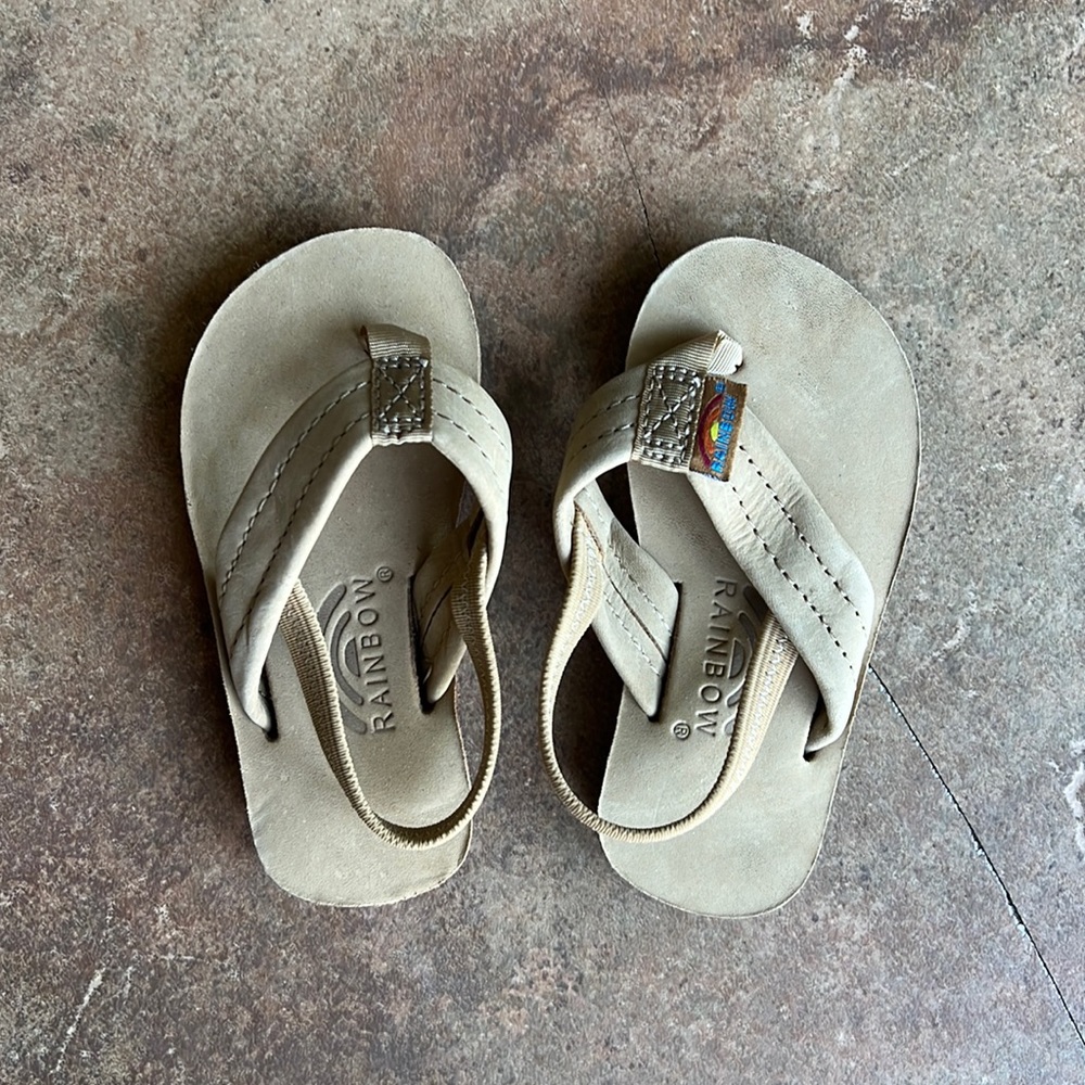 Rainbow sandals